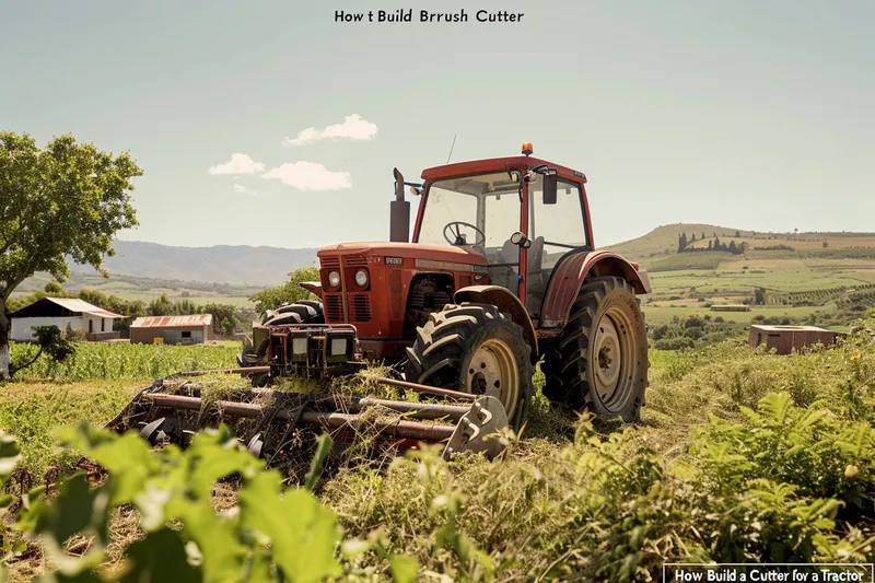 como hacer una desbrozadora para tractor